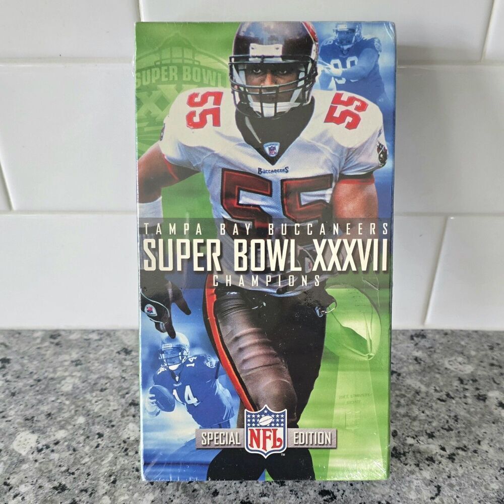NFL Tampa Bay Buccaneers Super Bowl XXXVII‎ Champions VHS New